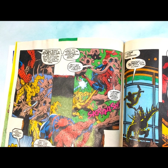 SPIDER-MAN VTG 90s MARVEL COMICS BOOK BUNDLE OF 2 - Picture 16 of 16